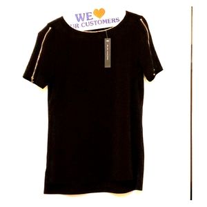 Elie Tahari Black Shirt